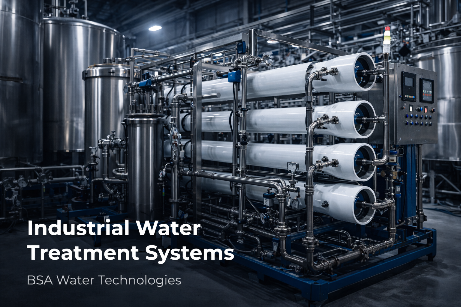 Endüstriyel Su Arıtma Sistemleri