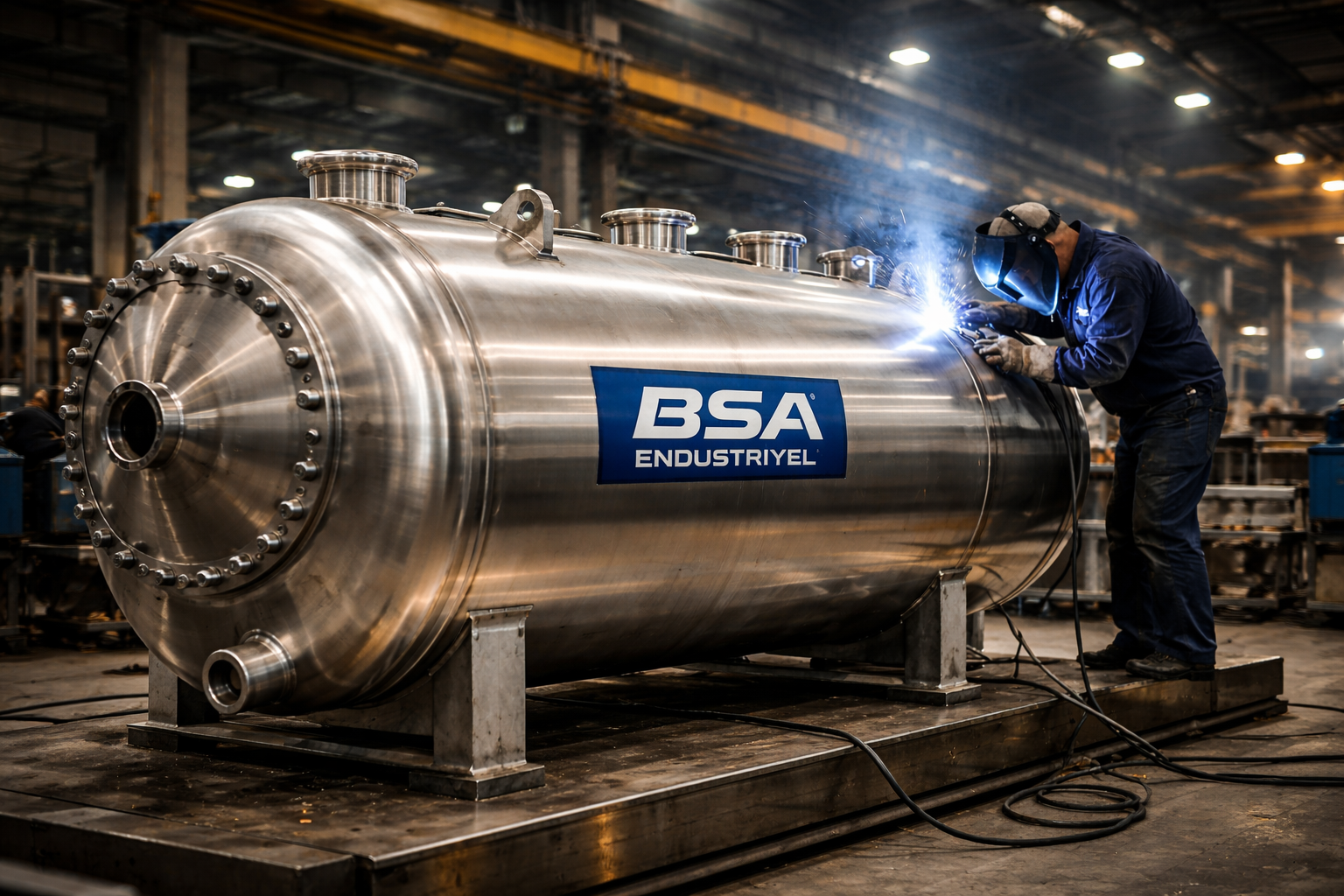 Sızdırmaz Çelik Tank