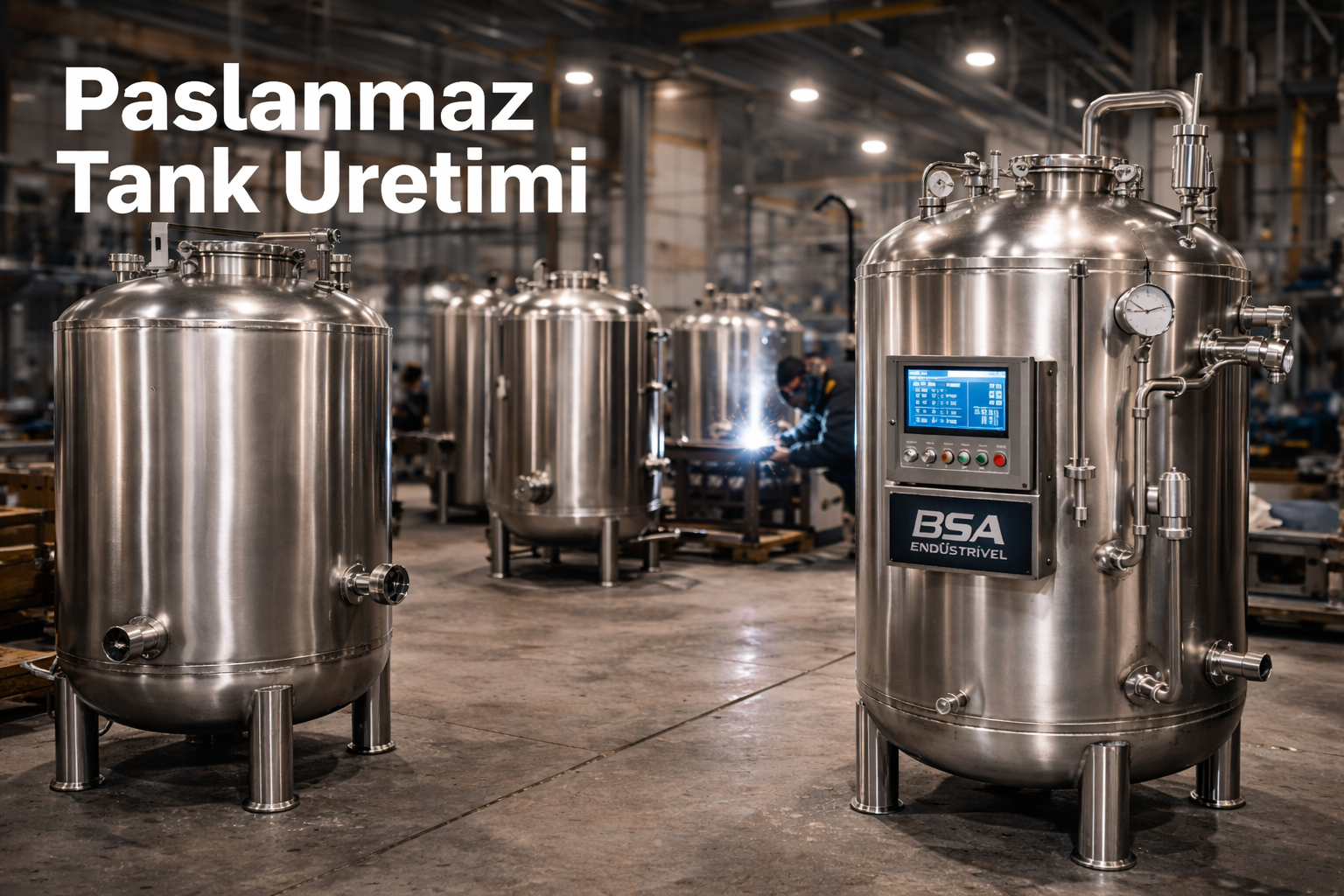 Paslanmaz Tank Üretimi